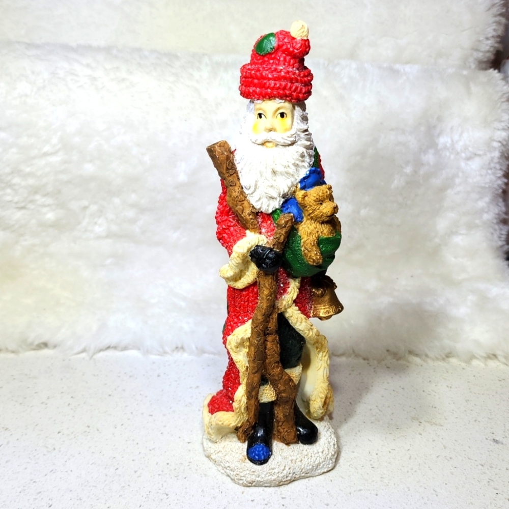 Vintage Adorable Tall Santa